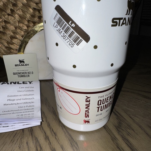 IN-Hand LIMITED Stanley x Target 20 oz Quencher Flowstate Frost Polka Dot 2025 - Picture 3 of 7
